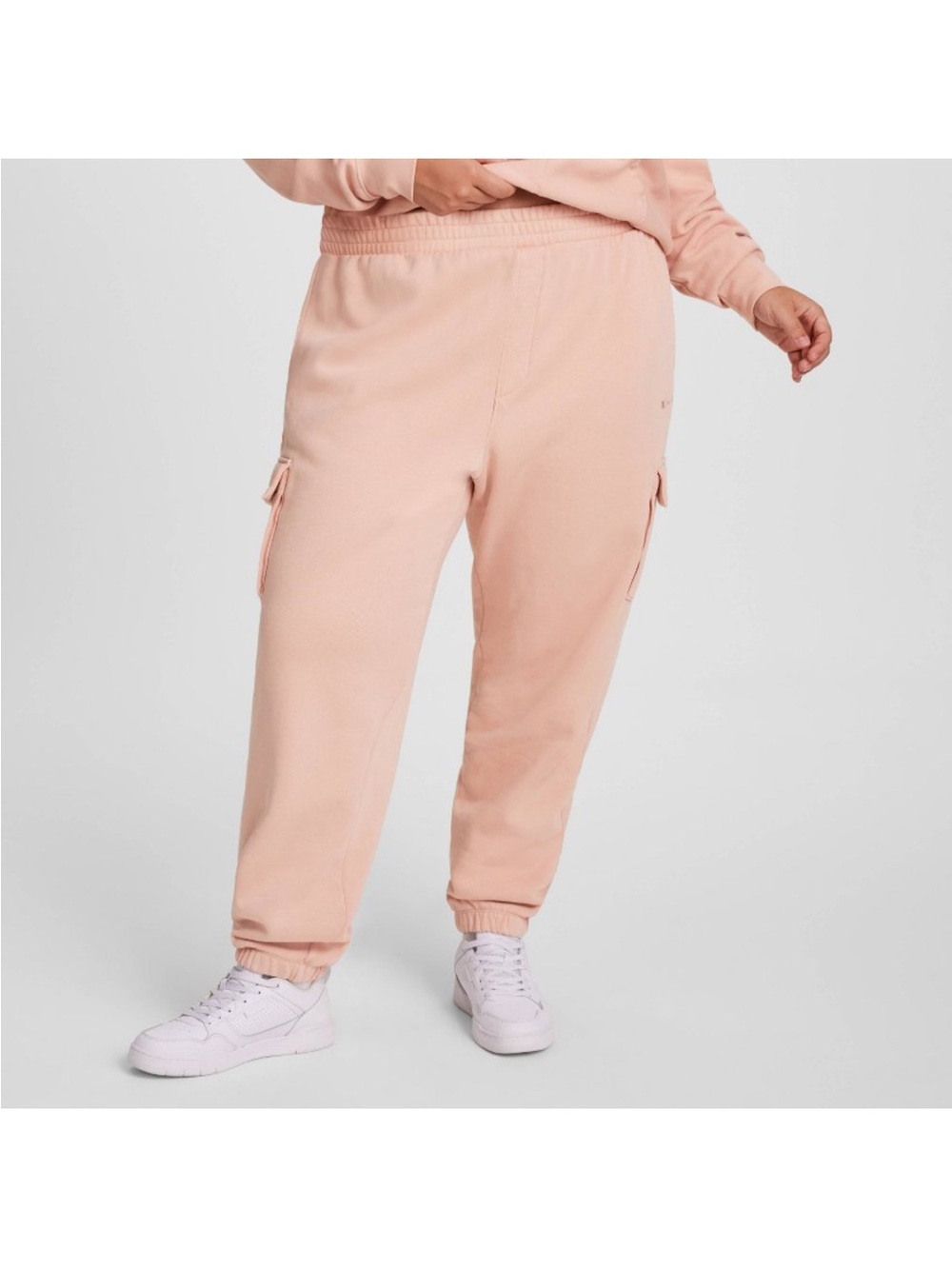 Champion Women's Vintage Wash Relaxed
Leg Fleece Pants - Pink 3X